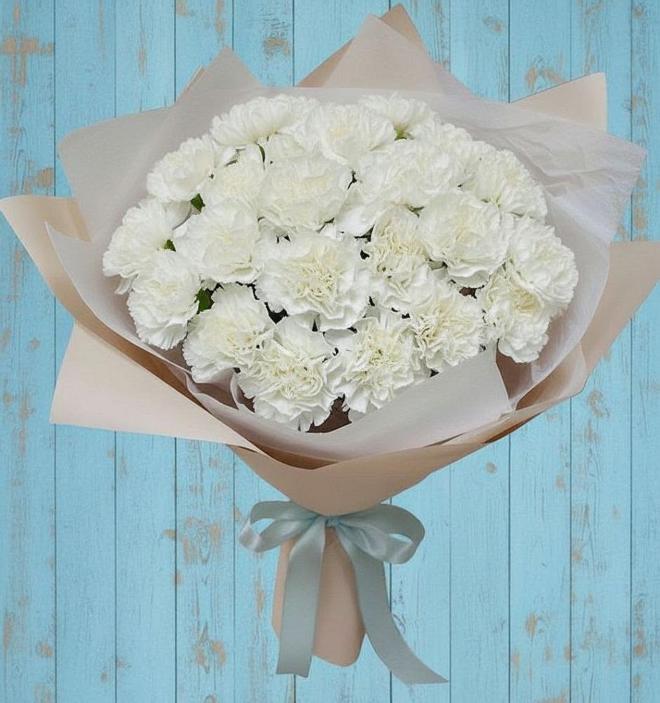 Букет цветов из: Гвоздики в Селенгинске