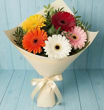 Букет цветов из:  Герберы в Селенгинске
