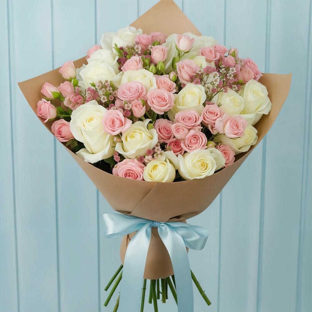 Букет цветов из: Розы в Селенгинске