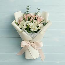 Букет цветов из:  Альстромерии в Селенгинске