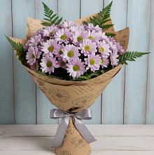 Букет цветов из:  Хризантемы в Селенгинске
