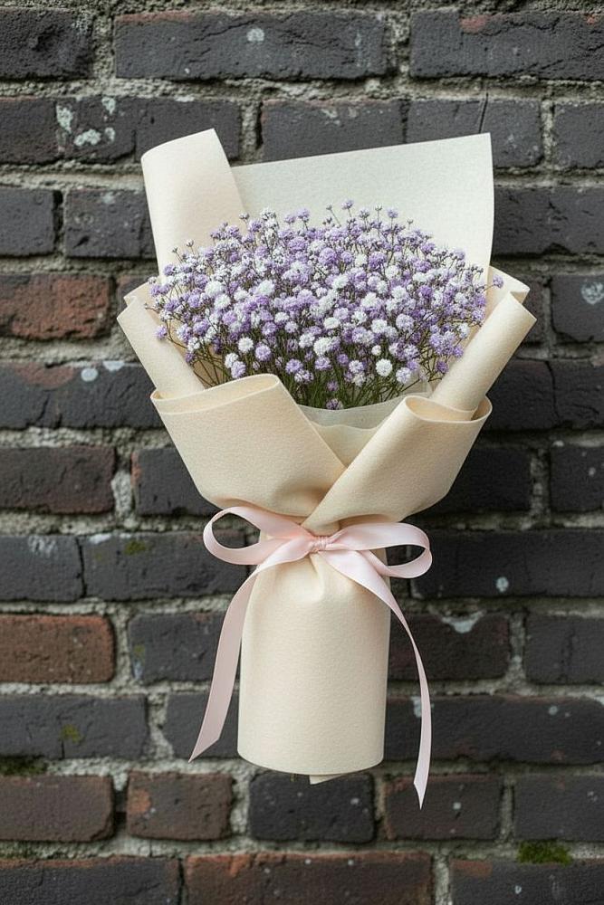 Букет цветов из: Гипсофила в Селенгинске