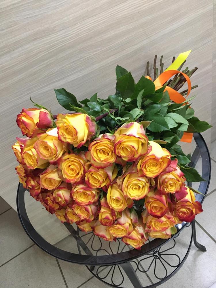 Букет Желтые розы в Селенгинске