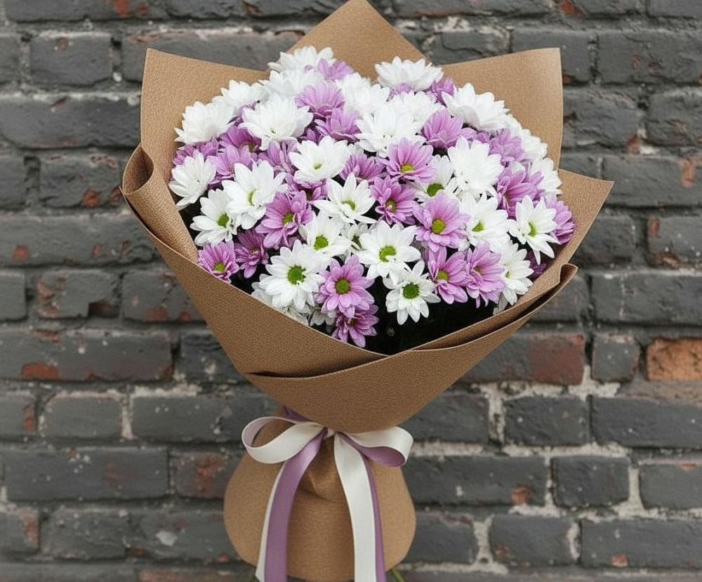 Букет цветов из: Хризантемы в Селенгинске