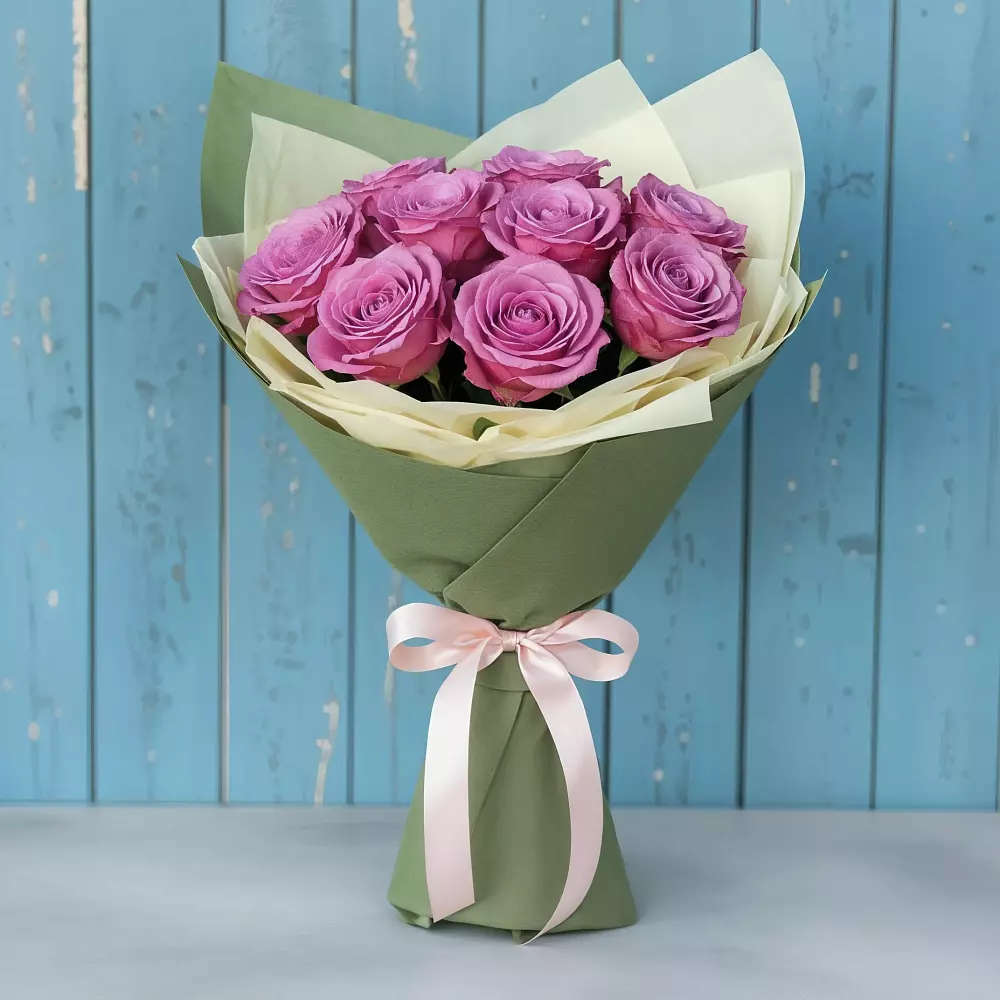 Букет Розы Фёрст Леди в Селенгинске