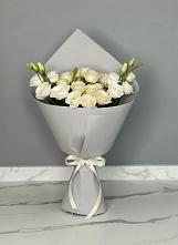 Букет цветов из:  Розы и Лизиантусы #REPLACE_PRED# Селенгинске